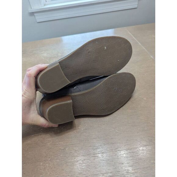 Vionic Joy Vera Ankle Boots women's size 8.5 taupe slouchy zipper booties suede - Picture 7 of 9